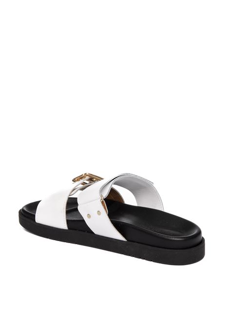 White birkin sandal VINCENT VEGA | BIRKINVIT-BIANCO